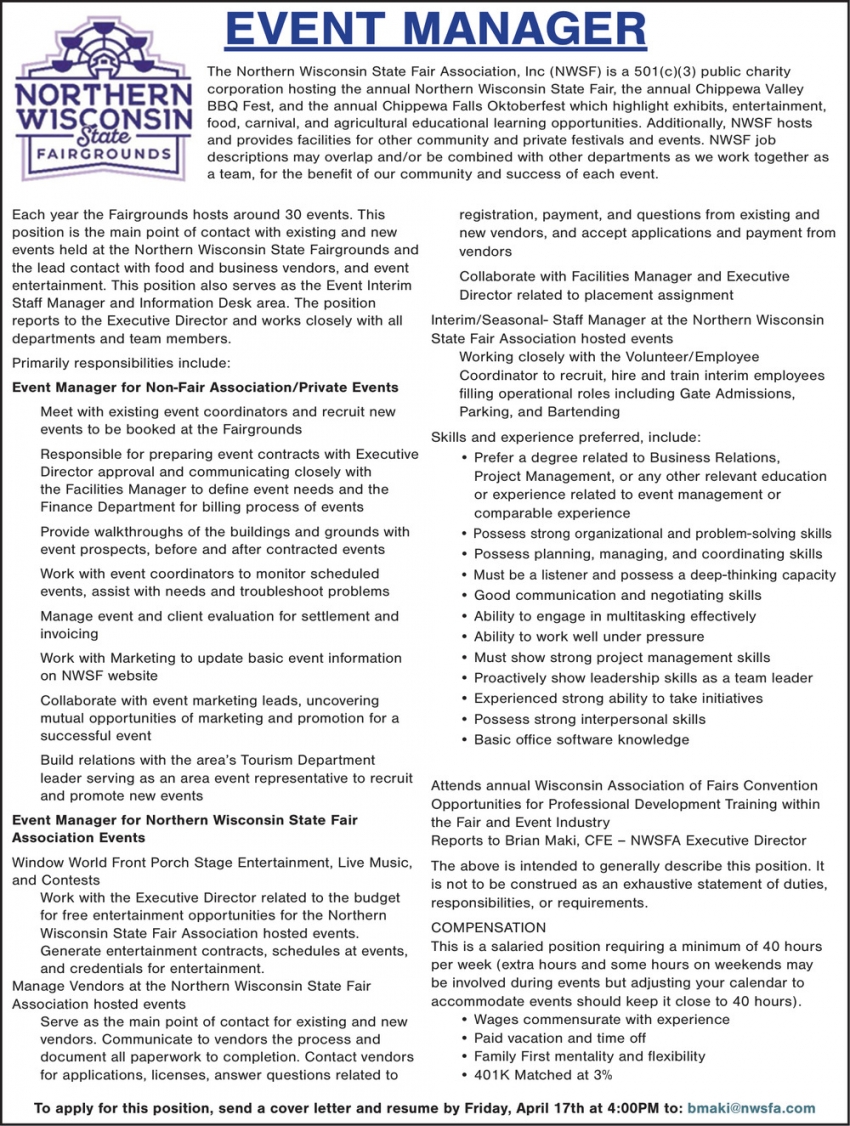 Northern Wisconsin State Fairgrounds