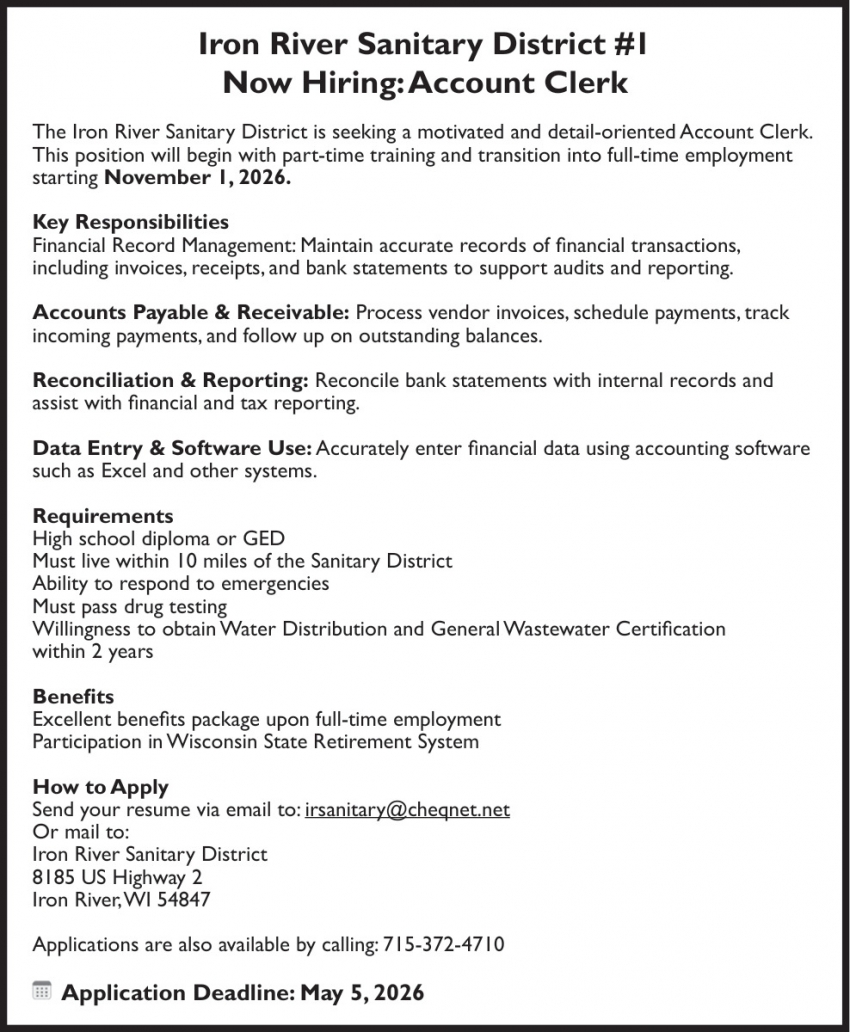 Iron River Sanitary District