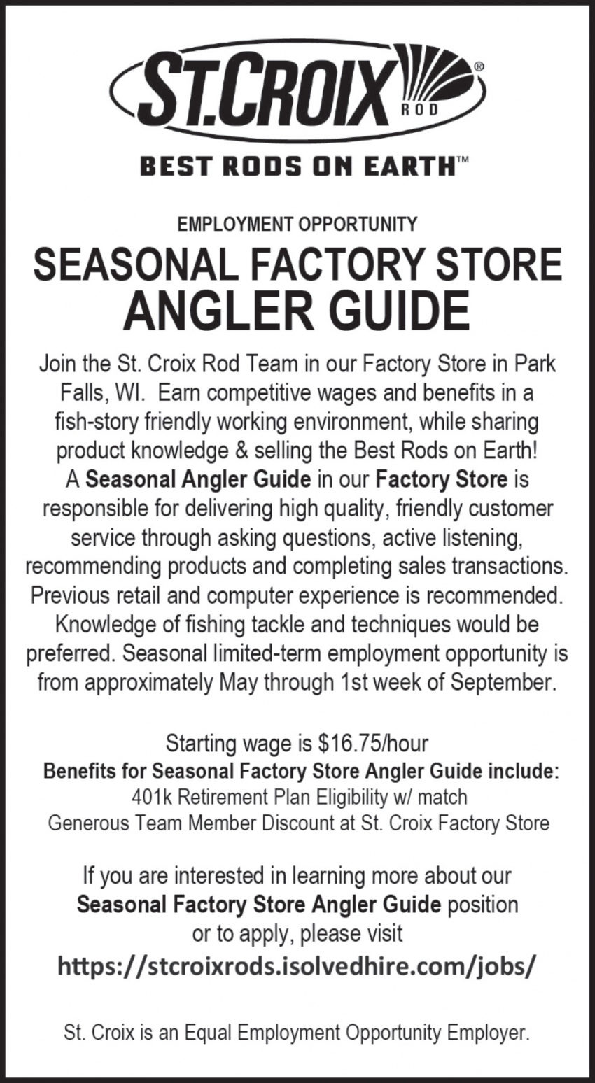 St. Croix Rod