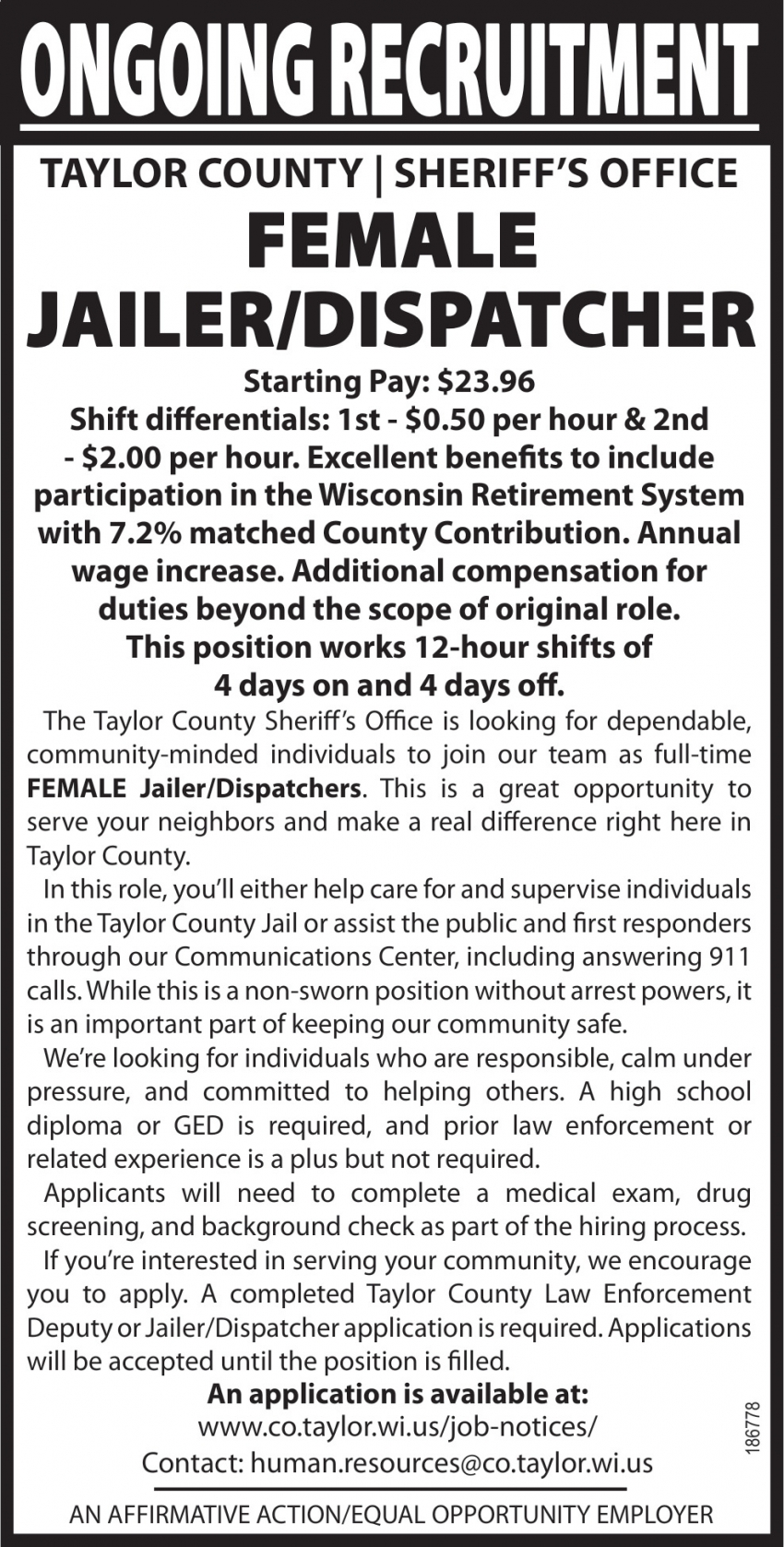 Taylor County Sheriff's Office