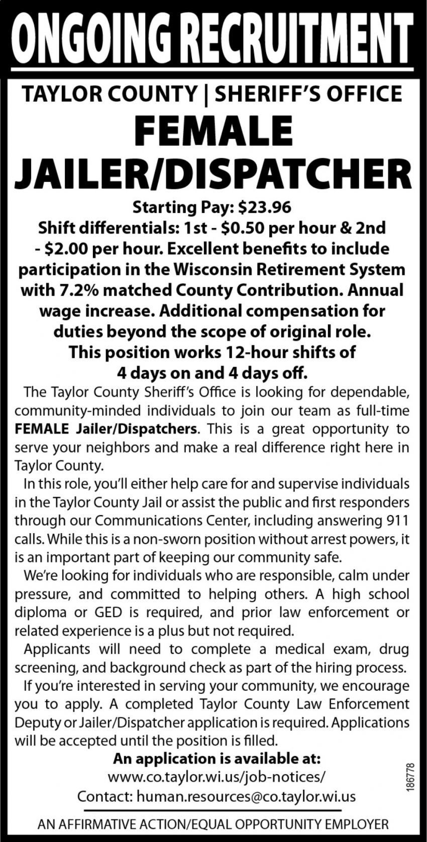 Taylor County Sheriff's Office