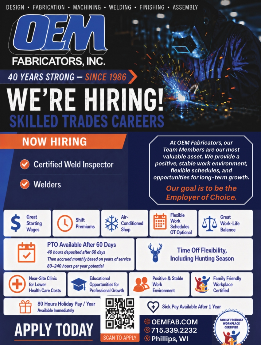 OEM Fabricators, Inc - Phillips