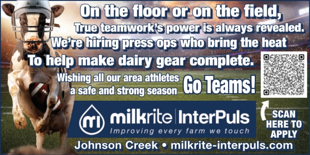 Go Teams!, Milkrite/InterPuls