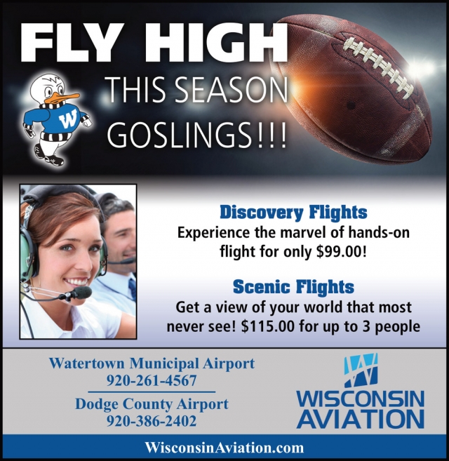 Fly High, Wisconsin Aviation