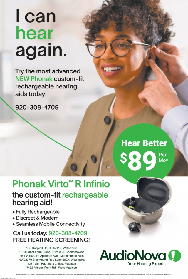 AudioNova, Elite Hearing Centers of America, Waukesha, WI