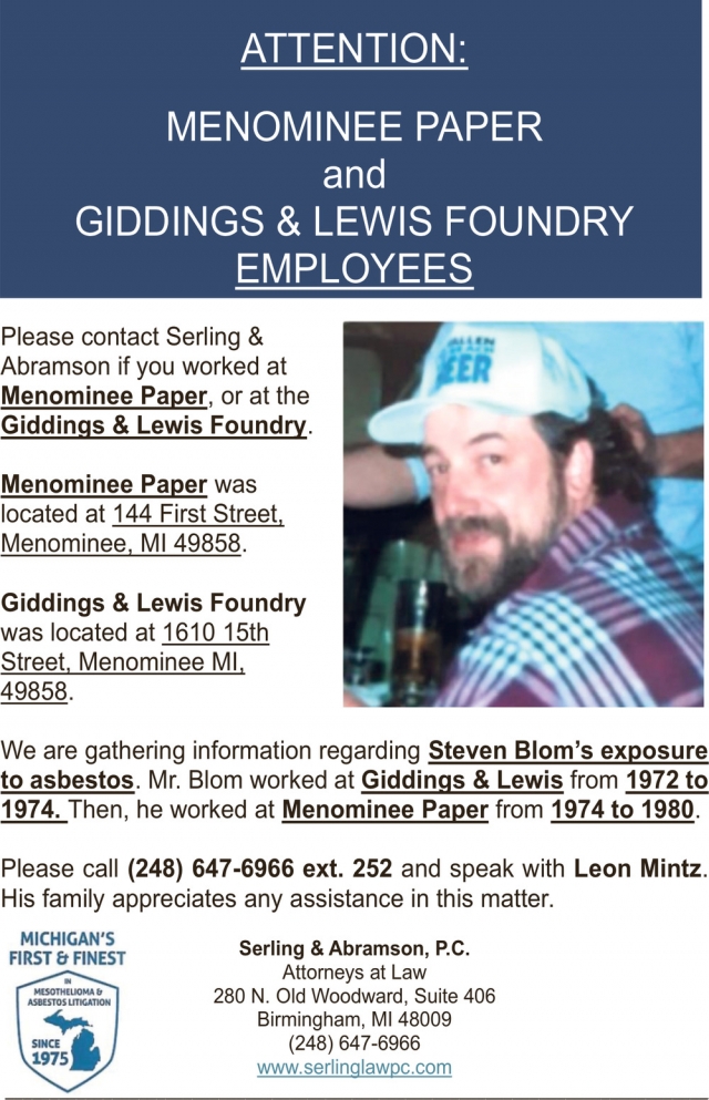 Attorneys at Law, Serling & Abramson, P.C.