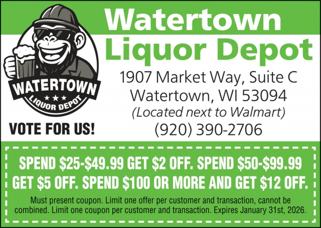Liquor Depot, Watertown Liquor Depot, Watertown, WI