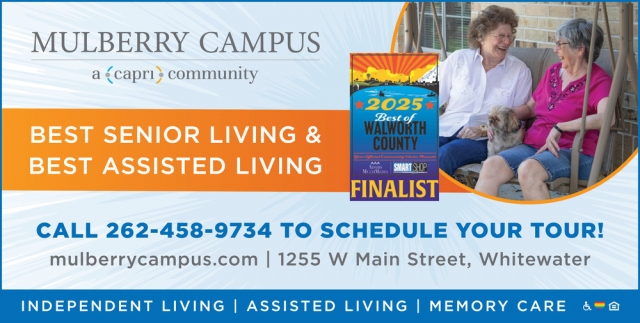 Best Senior Living & Best Assisted Living, Mulberry Campus, Whitewater, WI