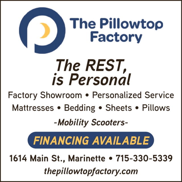Factory Showroom, The Pillowtop Factory, Marinette, WI