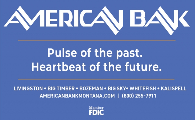 Pulse of The Past. Heartbeat of The Future., American Bank
