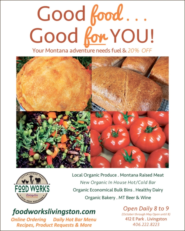 Local Organic Produce, Food Works, Livingston, MT