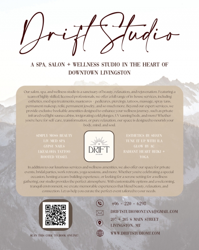 A Spa, Salon + Wellness Studio, Drift Studio