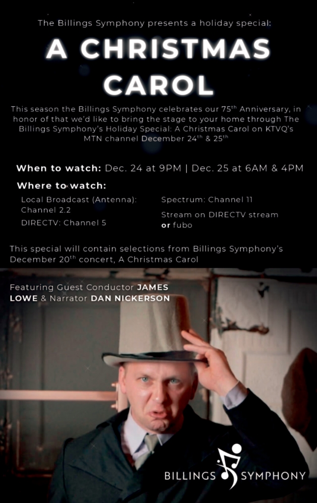 A Christmas Carol, Billings Symphony