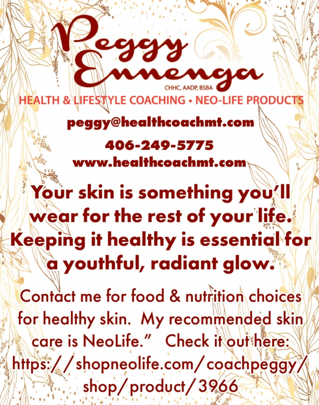 Health & Lifestyle Coaching, Peggy Ennenga, Columbus, MT