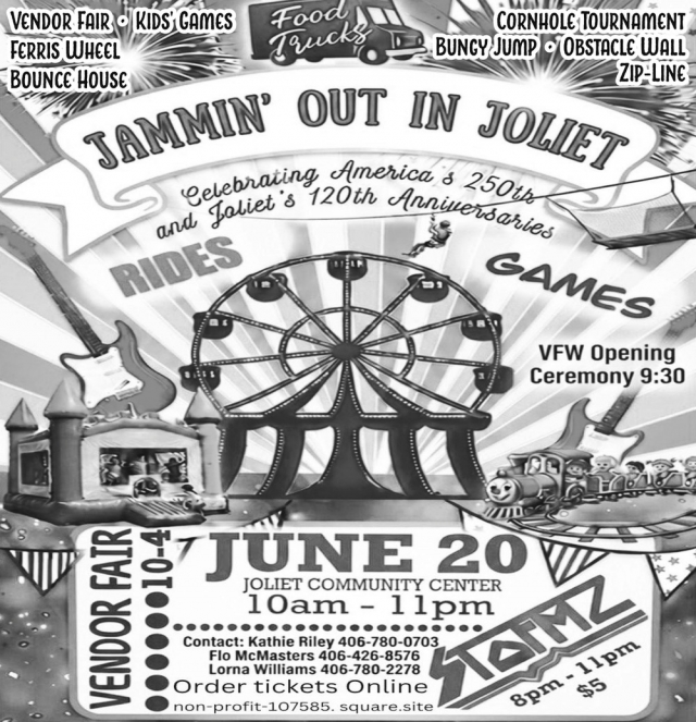 Rides & Games, Jammin' out In Joliet (June 20, 2026)