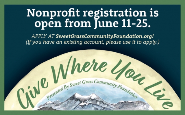 Give Where You Live, Sweet Grass Community Foundation, Big Timber, MT