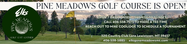 Golf Course, Elks Pine Meadows, Lewistown, MT