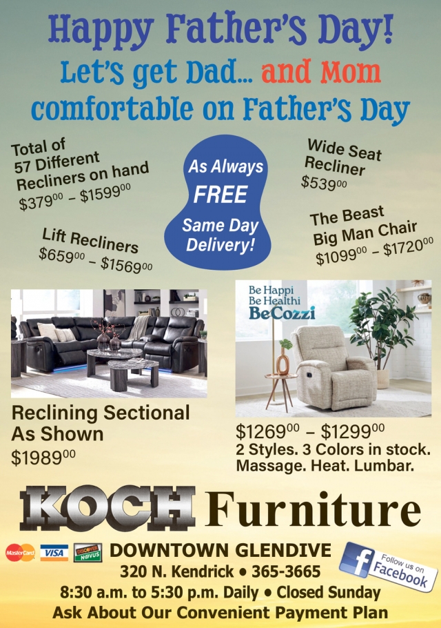 Furniture Store, Koch Furniture, Glendive, MT