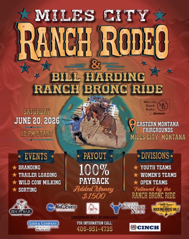 Rodeo Event, Miles City Ranch Rodeo (June 20, 2026)