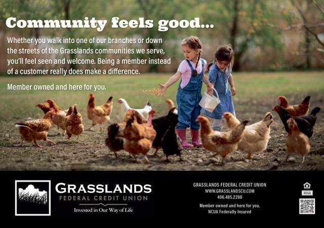 Financial Services, Grasslands Federal Credit Union, Circle, MT