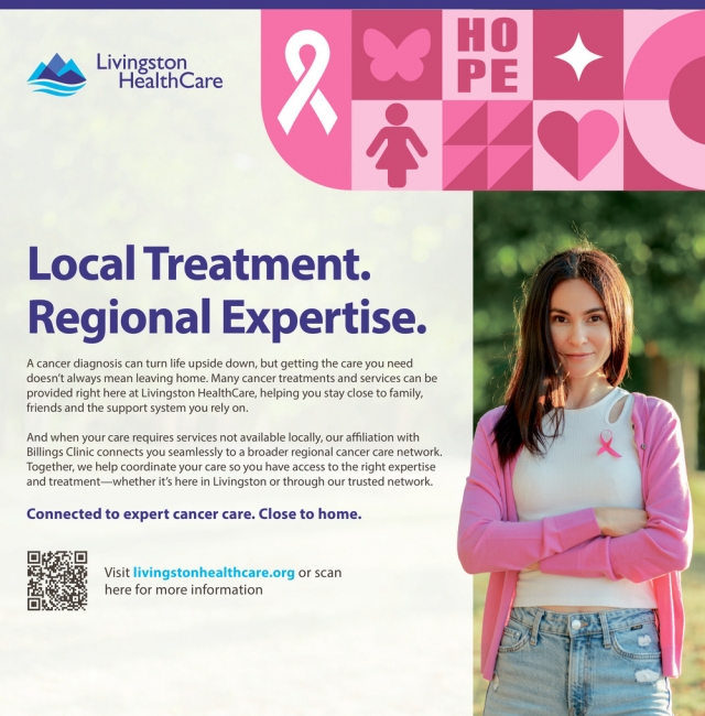 Early Detection Saves Lives, Livingston Healthcare, Livingston, MT