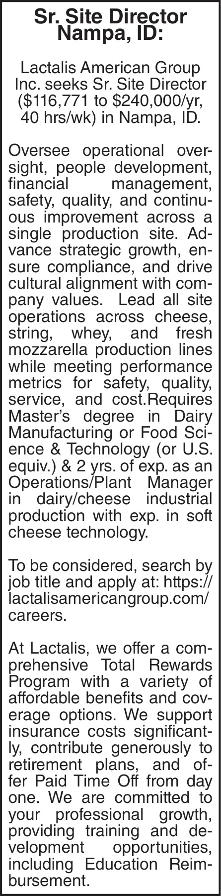 Sr. Site Director