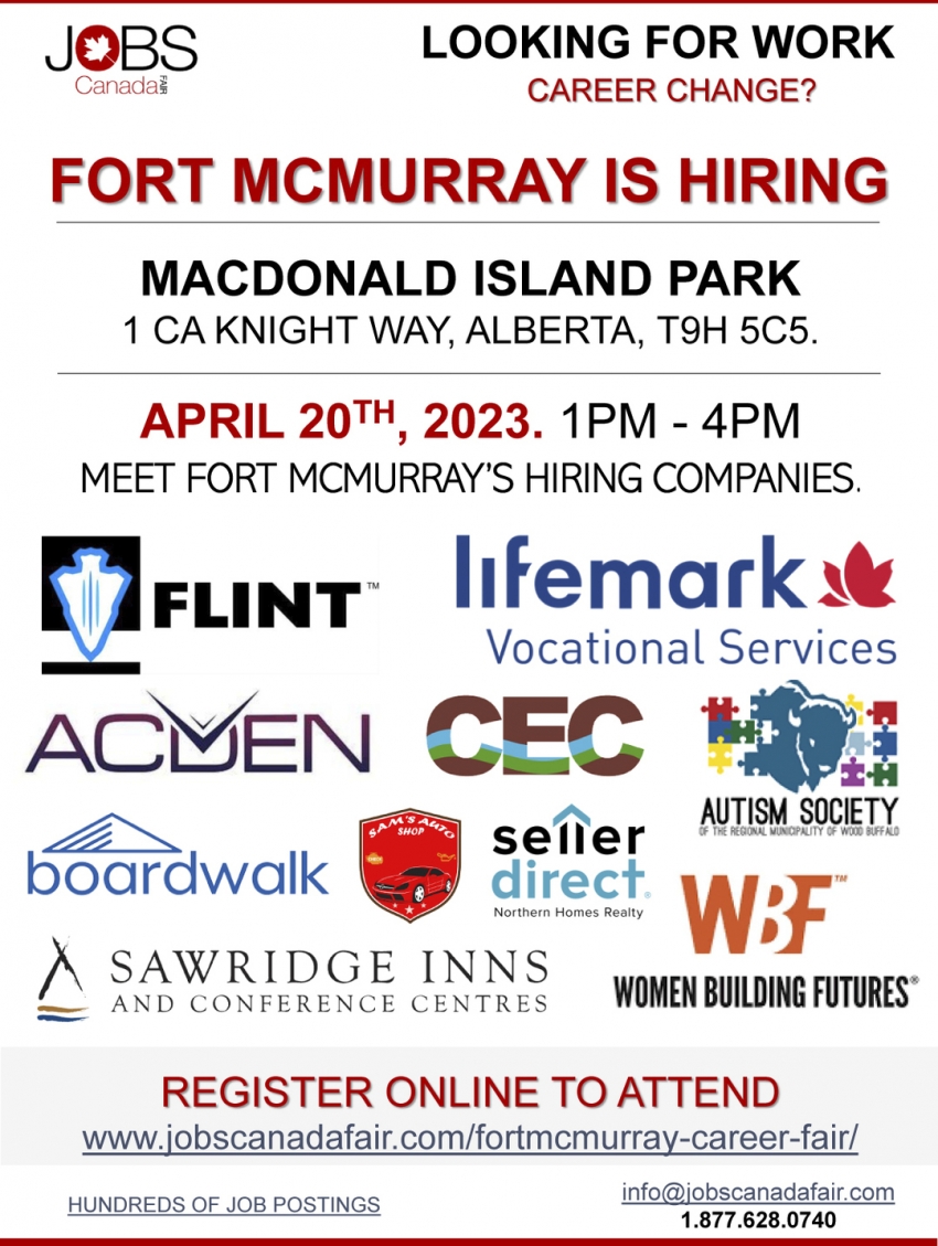 jobs in fort mcmurray canada